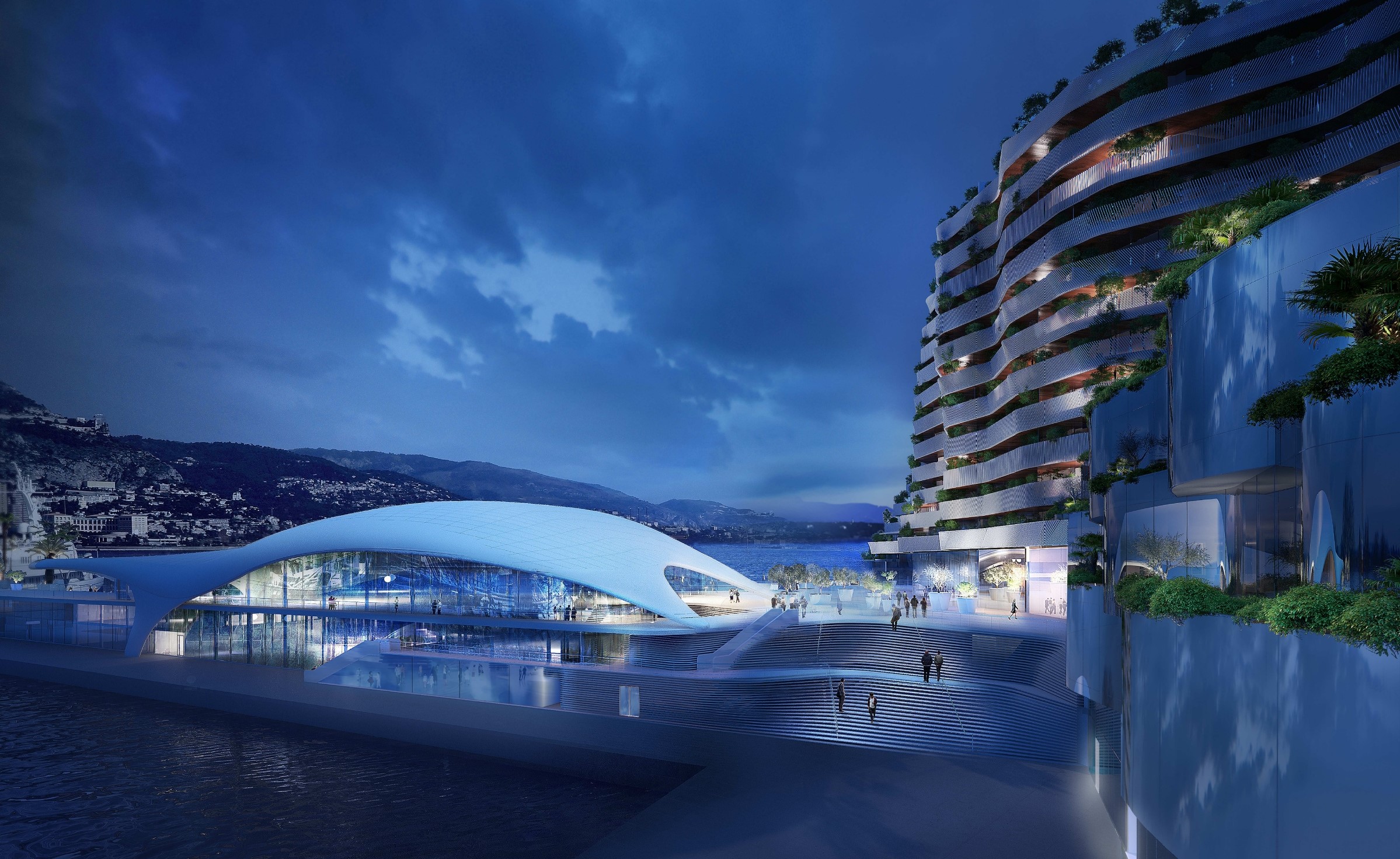 Principauté de Monaco – Esplanade des Pêcheurs